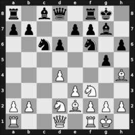 1961 Bled – Round 1 – Trifunovic, Petar – 1/2-1/2 – Olafsson, Fridrik – G17
