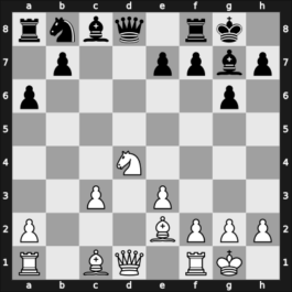 1961 Bled – Round 2 – Olafsson, Fridrik – 1/2-1/2 – Ivkov, Borislav – G24