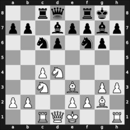 1961 Bled – Round 3 – Portisch, Lajos – 1/2-1/2 – Bertok, Mario Jr. – G35