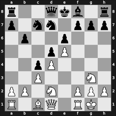 1961 Bled – Round 4 – Trifunovic, Petar – 1/2-1/2 – Portisch, Lajos – G39