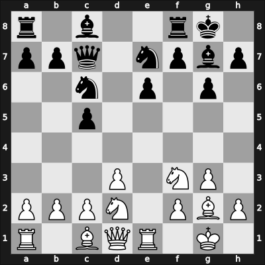 1961 Bled – Round 6 – Petrosian, Tigran A. – 1-0 – Pachman, Ludek – G61