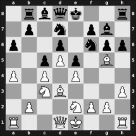 1961 Bled – Round 7 – Portisch, Lajos – 1-0 – Petrosian, Tigran V – G66