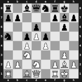 1961 Bled – Round 7 – Pachman, Ludek – 0-1 – Gligorić, Svetozar – G70
