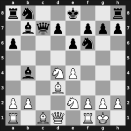 1961 Bled – Round 7 – Ivkov, Borislav – 1/2-1/2 – Udovcic, Mijo – G72