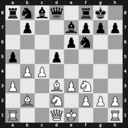 1961 Bled – Round 11 – Najdorf, Miguel – 1/2-1/2 – Parma, Bruno – G102