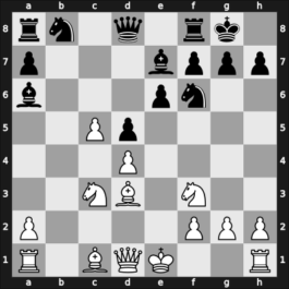 1961 Bled – Round 11 – Ivkov, Borislav – 0-1 – Donner, Jan-Hein – G104