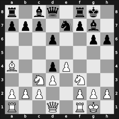 1961 Bled – Round 11 – Bertok, Mario Jr. – 1/2-1/2 – Trifunovic, Petar – G106