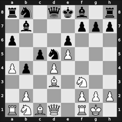 1961 Bled – Round 11 – Geller, Efim P – 1/2-1/2 – Keres, Paul Petrovich – G108