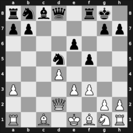1961 Bled – Round 13 – Portisch, Lajos – 1/2-1/2 – Germek, Milan – G119