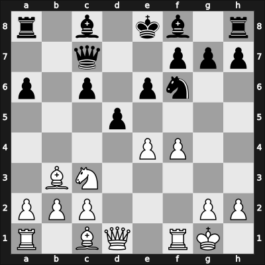 1961 Bled – Round 14 – Parma, Bruno – 1-0 – Olafsson, Fridrik – G128