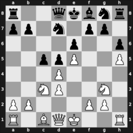 1961 Bled – Round 15 – Matanovic, Aleksandar – 1-0 – Donner, Jan-Hein – G138