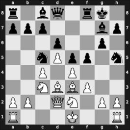 1961 Bled – Round 17 – Najdorf, Miguel – 1/2-1/2 – Fischer, Robert J – G152