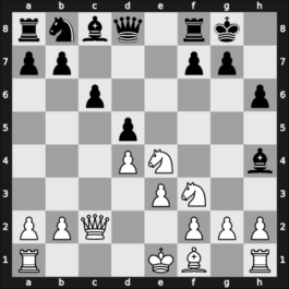 1961 Bled – Round 19 – Ivkov, Borislav – 1/2-1/2 – Fischer, Robert J – G165