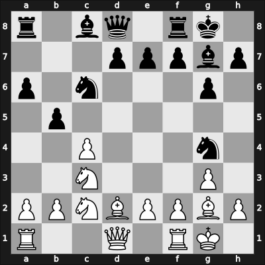 1961 Bled Bled SLO – Round 3 – Donner, Jan-Hein – 1/2-1/2 – Hein-Fischer, Robert – G2