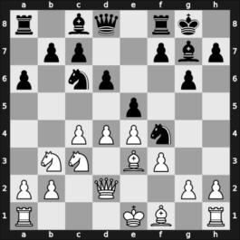 1961 Bucharest GMT 5th – Round 3 – Soos, Bela – 1/2-1/2 – Radovici, Corvin – G10