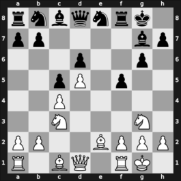 1961 Bucharest GMT 5th – Round 6 – Soos, Bela – 0-1 – Ciocaltea, Victor – G26