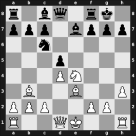 1961 Bucharest GMT 5th – Round 13 – Radulov, Ivan – 1/2-1/2 – Tarnowski, Alfred – G53
