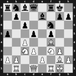 1961 Budapest ch-HUN – Round 1 – Flesch, Jean-benoit – 1-0 – Navarovszky, Laszlo – G5