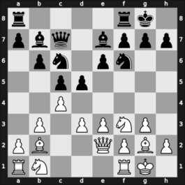 1961 Budapest ch-HUN – Round 1 – Lengyel, Laszlo – 1/2-1/2 – Pogats, Jozsef Jr. – G12