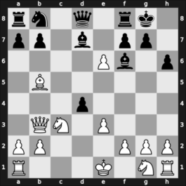 1961 Budapest ch-HUN – Round 1 – Sallay, Roland – 0-1 – Dely, Peter – G40