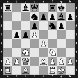 1961 Budapest ch-HUN – Round 1 – Portisch, Lajos – 1-0 – Szollosi, Laszlo – G45