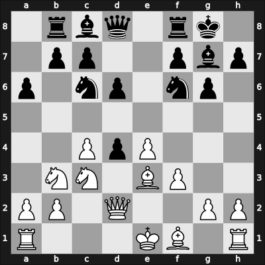 1961 Budapest ch-HUN – Round 1 – Varnusz, Egon – 0-1 – Portisch, Lajos – G48