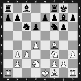 1961 Budapest ch-HUN – Round 1 – Bilek, Istvan – 1/2-1/2 – Kluger, Gyula – G57
