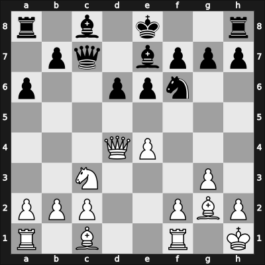 1961 Budapest ch-HUN – Round 1 – Pogats, Jozsef Jr. – 0-1 – Varnusz, Egon – G74