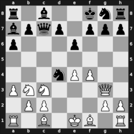 1961 Budapest ch-HUN – Round 1 – Dely, Peter – 1/2-1/2 – Flesch, Jean-benoit – G77