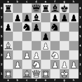 1961 Budapest ch-HUN – Round 1 – Bilek, Istvan – 1/2-1/2 – Flesch, Jean-benoit – G90