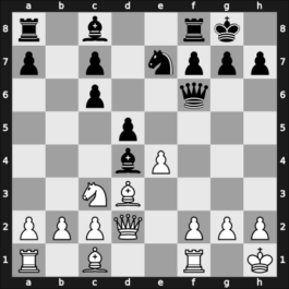 1961 Budapest ch-HUN – Round 1 – Haag, Ervin – 1/2-1/2 – Pogats, Jozsef Jr. – G94