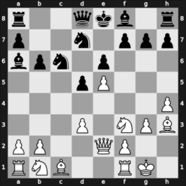 1961 Budapest ch-HUN – Round 1 – Flesch, Jean-benoit – 1/2-1/2 – Portisch, Lajos – G95