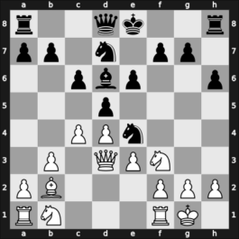 1961 Budapest ch-HUN – Round 1 – Navarovszky, Laszlo – 0-1 – Pogats, Jozsef Jr. – G115