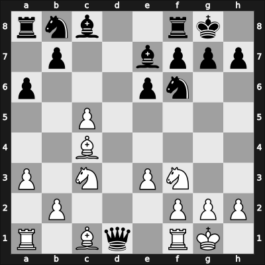 1961 Budapest-Leningrad m – Round 4.6 – Osnos, Viatcheslav – 1/2-1/2 – Dely, Peter – G19