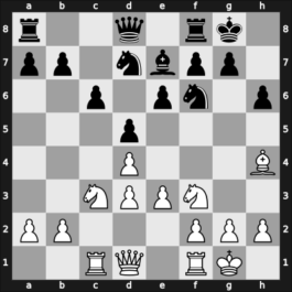 1961 Buenos Aires ch-ARG – Round 9 – Pelikan, Anna – 1/2-1/2 – Benko, Francisco – G53