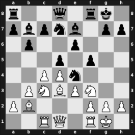 1961 Buenos Aires ch-ARG – Round 13 – Goldenberg, Edgardo – 1/2-1/2 – Luckis, Marcos – G79