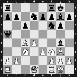 1961 CSR Ch – Round 1 – Ujtelky, Maximilian – 1/2-1/2 – Pachman, Ludek – G4