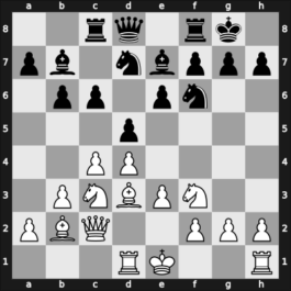 1961 CSR Ch – Round 2 – Pachman, Ludek – 1/2-1/2 – Trmal, Jaroslav – G11