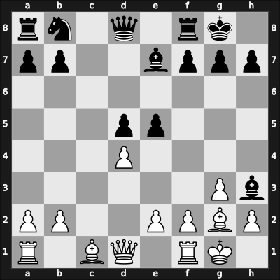 1961 CSR Ch – Round 3 – Trmal, Jaroslav – 1/2-1/2 – Kavalek, Lubomir – G20