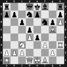 1961 CSR Ch – Round 4 – Opocensky, Karel – 1/2-1/2 – Florian, Jaromir – G31