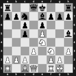 1961 CSR Ch – Round 6 – Filip, Miroslav – 1/2-1/2 – Trmal, Jaroslav – G56