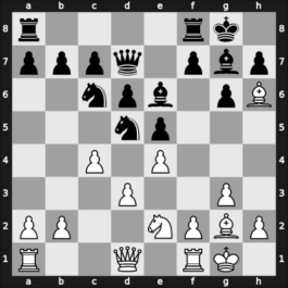 1961 CSR Ch – Round 7 – Ujtelky, Maximilian – 1/2-1/2 – Ratolistka, Josef – G60