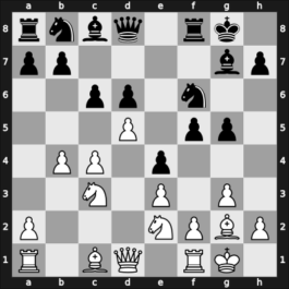1961 CSR Ch – Round 9 – Ujtelky, Maximilian – 1/2-1/2 – Jansa, Vlastimil – G80