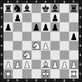 1961 CSR Ch – Round 10 – Opocensky, Karel – 0-1 – Kavalek, Lubomir – G91