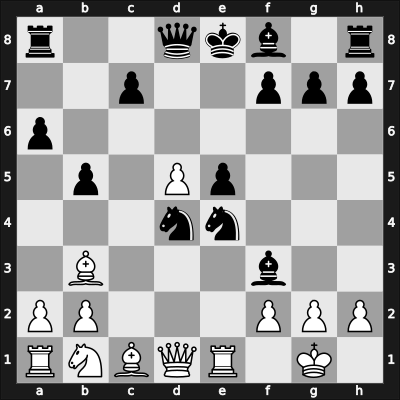 1961 CSR Ch – Round 11 – Kavalek, Lubomir – 0-1 – Ratolistka, Josef – G103