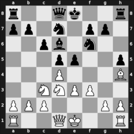 1961 CSR Ch – Round 12 – Marsalek, Josef – 1/2-1/2 – Kavalek, Lubomir – G110