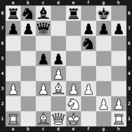1961 Kosice (CSR Ch) – Round 12 – Trapl, Jindrich – 1-0 – Florian, Jaromir – G114
