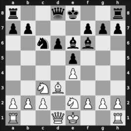 1961 CSR Ch sf – Round 2 – Vesely, Jiri – 1/2-1/2 – Brychta, Vladimir – G4