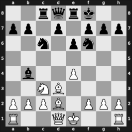 1961 Chigorin Memorial – Round 1 – Damjanovic, Mato – 0-1 – Zaitsev, Alexander – G2