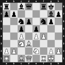 1961 Chigorin Memorial – Round 15 – Antoshin, Vladimir S – 1-0 – Garcia Gonzales, Guillermo – G25